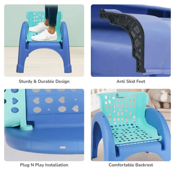 R for Rabbit Jelly Bean 3 in 1 Multi-Functional Kids Chair-Furniture-R for Rabbit-Toycra