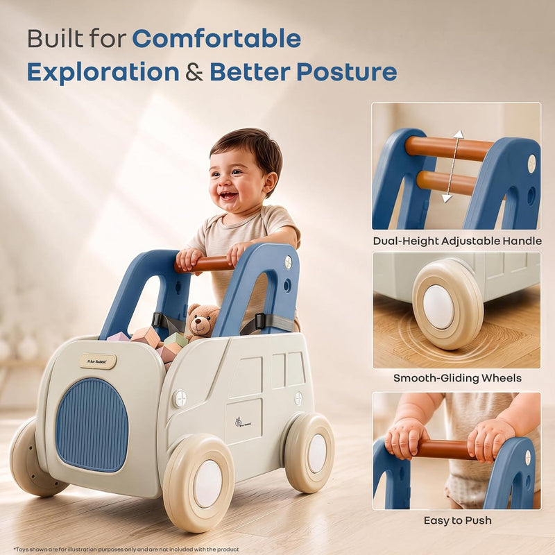 R for Rabbit Kiddie Kart 4-in-1 Push Walker