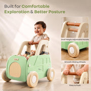 R for Rabbit Kiddie Kart 4-in-1 Push Walker