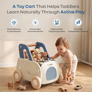 R for Rabbit Kiddie Kart 4-in-1 Push Walker