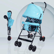 R for Rabbit Kiddie Kingdom Buggy Stroller -Blue