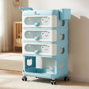 R for Rabbit Kiddo Korner Bear Baby Organiser with Drawers & Wheels