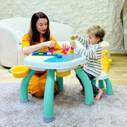 R for Rabbit Little Genius Regal Kids Study Table With Chair