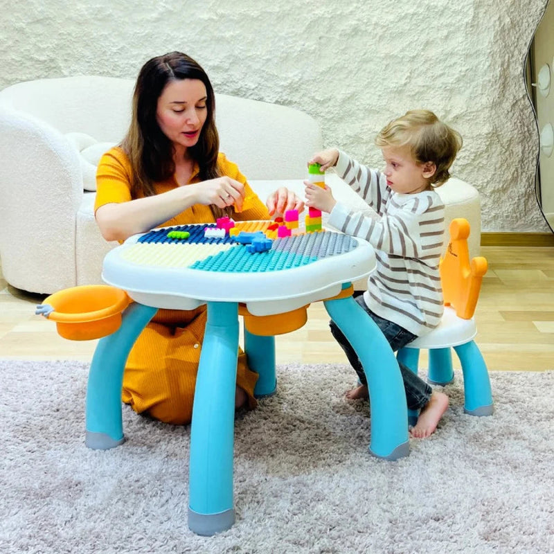 R for Rabbit Little Genius Regal Kids Study Table With Chair