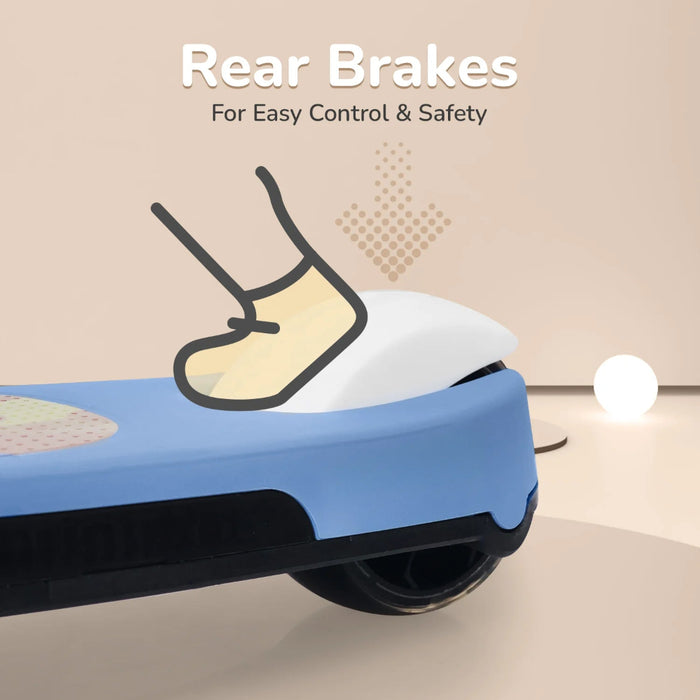 R for Rabbit Road Runner Astro Scooter For Kids With PU LED Wheels-Ride Ons-R for Rabbit-Toycra