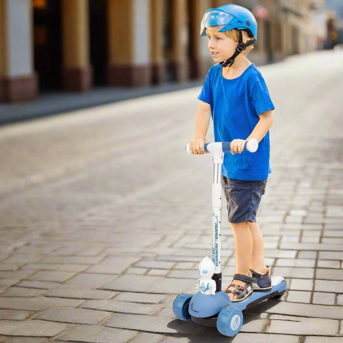 R for Rabbit Road Runner Astro Scooter For Kids With PU LED Wheels-Ride Ons-R for Rabbit-Toycra