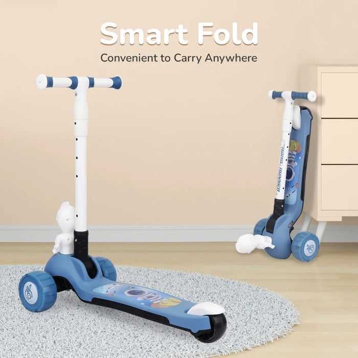 R for Rabbit Road Runner Astro Scooter For Kids With PU LED Wheels-Ride Ons-R for Rabbit-Toycra