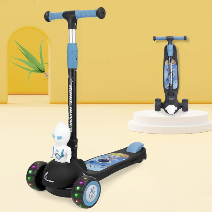 R for Rabbit Road Runner Astro Scooter For Kids With PU LED Wheels-Ride Ons-R for Rabbit-Toycra
