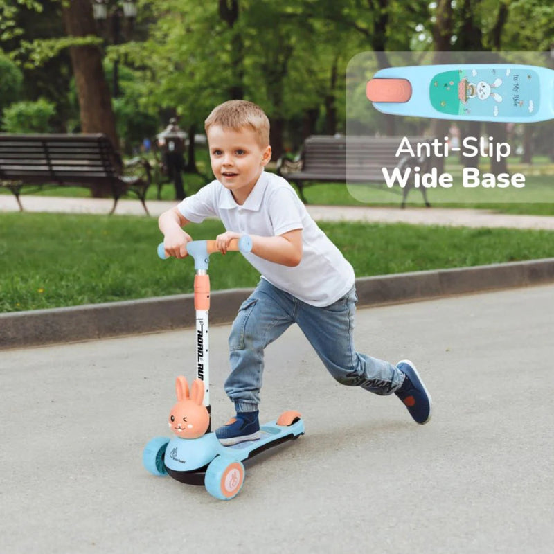 R for Rabbit Road Runner Bunny Scooter For Kids With PU LED Wheels — Toycra