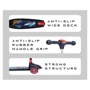 R for Rabbit Road Runner Racer 3 Wheel Kids Scooter