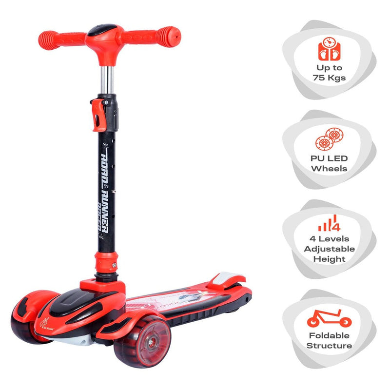 R for Rabbit Road Runner Racer 3 Wheel Kids Scooter