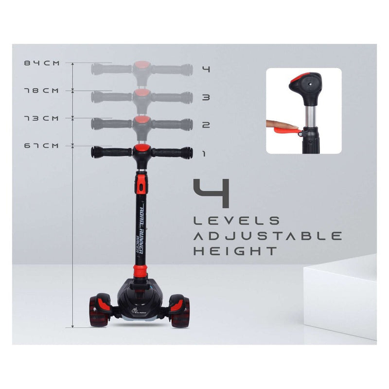 R for Rabbit Road Runner Racer 3 Wheel Kids Scooter