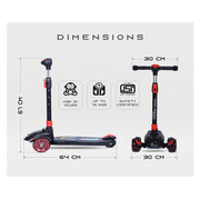 R for Rabbit Road Runner Racer 3 Wheel Kids Scooter
