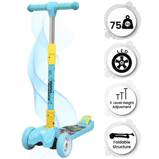 R for Rabbit Road Runner Scooter - Blue-Ride Ons-R for Rabbit-Toycra
