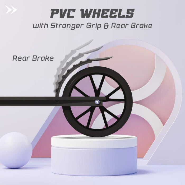 R for Rabbit Road Runner Sportz Scooter - 3 Level Height Adjustment, Easy Fold, Wide Base & Stand-Ride Ons-R for Rabbit-Toycra