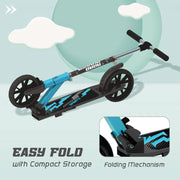R for Rabbit Road Runner Sportz Scooter - 3 Level Height Adjustment, Easy Fold, Wide Base & Stand