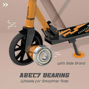 R for Rabbit Road Runner Sportz Scooter - 3 Level Height Adjustment, Easy Fold, Wide Base & Stand