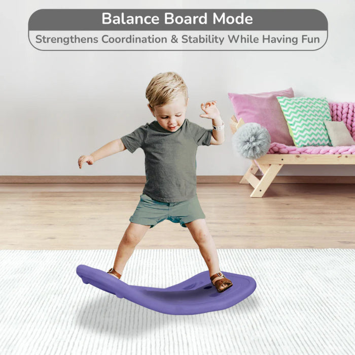 R for Rabbit Rock N Ride 3-in-1 Balance Board, Ride-On & Rocker for Kids-Ride Ons-R for Rabbit-Toycra