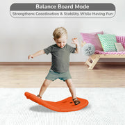 R for Rabbit Rock N Ride 3-in-1 Balance Board, Ride-On & Rocker for Kids