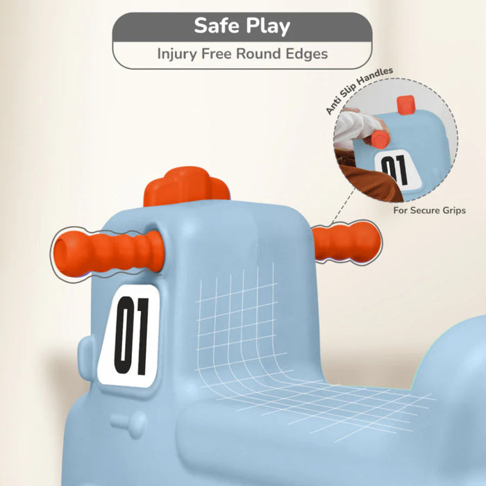 R for Rabbit Rock N Ride 3-in-1 Balance Board, Ride-On & Rocker for Kids-Ride Ons-R for Rabbit-Toycra