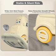 R for Rabbit Rock N Ride 3-in-1 Balance Board, Ride-On & Rocker for Kids