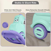 R for Rabbit Rock N Ride 3-in-1 Balance Board, Ride-On & Rocker for Kids