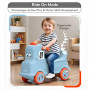 R for Rabbit Rock N Ride 3-in-1 Balance Board, Ride-On & Rocker for Kids