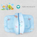 R for Rabbit Snuggy Safari Baby Bed -Blue-Baby Carriers-R for Rabbit-Toycra