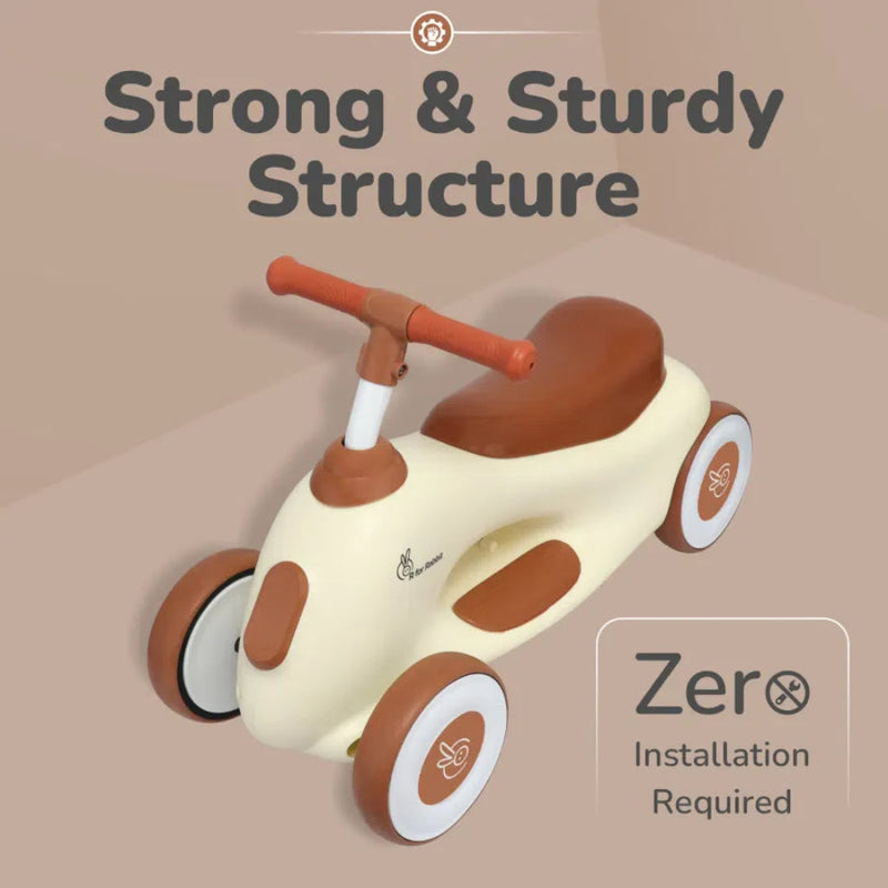 R for Rabbit Speedster Zoomy Push Ride On Car for Kids