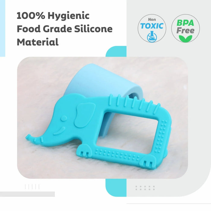 R for Rabbit Tiny Bites Safari Pack of 2 Blue Orange-Teethers-R for Rabbit-Toycra