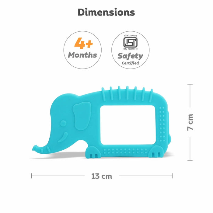 R for Rabbit Tiny Bites Safari Pack of 2 Blue Orange-Teethers-R for Rabbit-Toycra