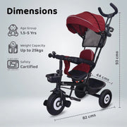 R for Rabbit Tiny Toes T40 Plus Tricycle
