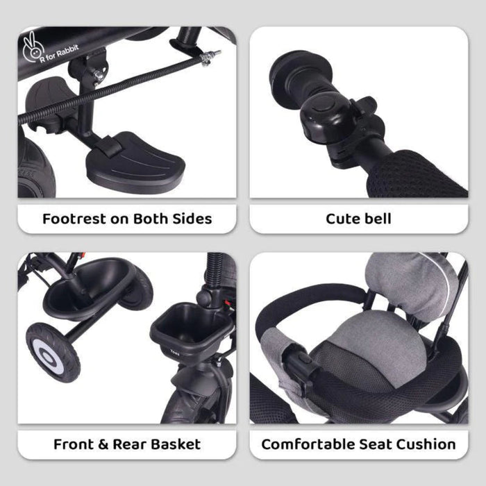 R for Rabbit Tiny Toes T40 Plus Tricycle-Ride Ons-R for Rabbit-Toycra