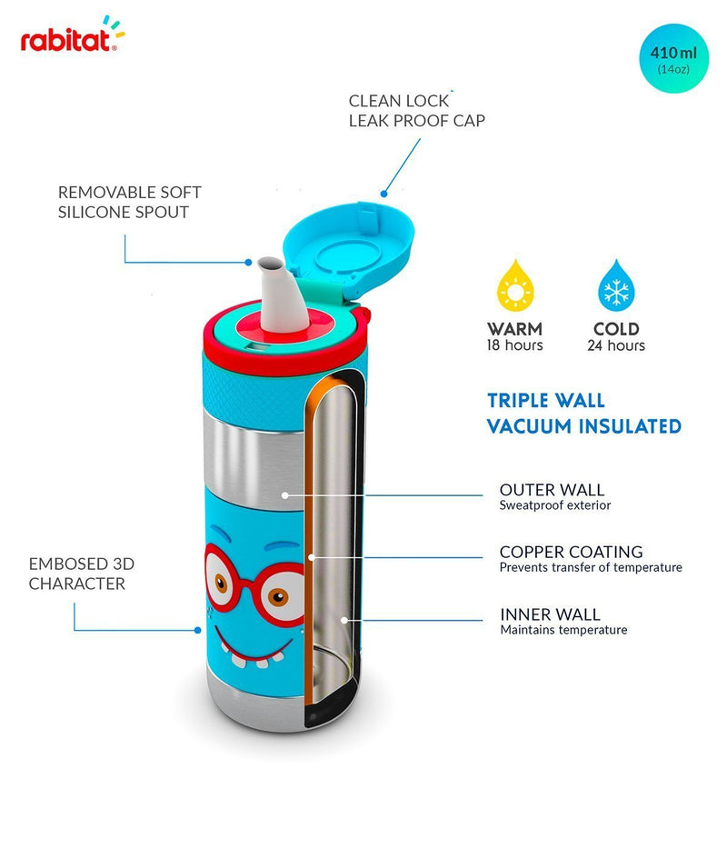 Rabitat Clean Lock Insulated Stainless Steel Bottle