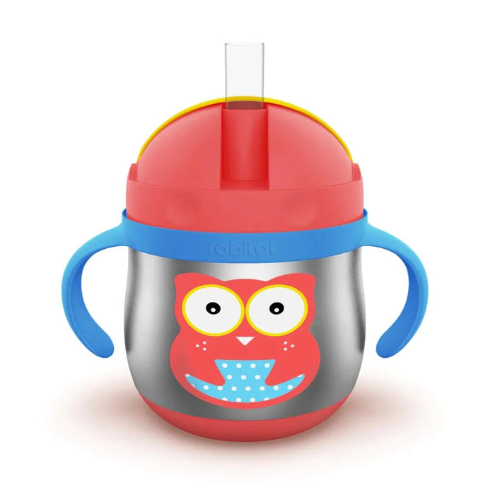 Rabitat First Step Gravity Training Sipper With weighted straw-Mealtime Essentials-Rabitat-Toycra