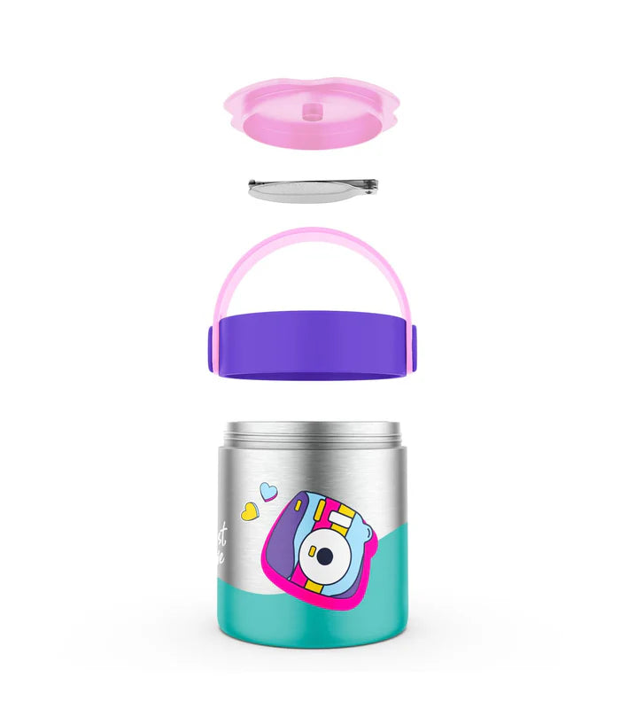 Rabitat Mealmate Lunch Flask with Folding Spoon
