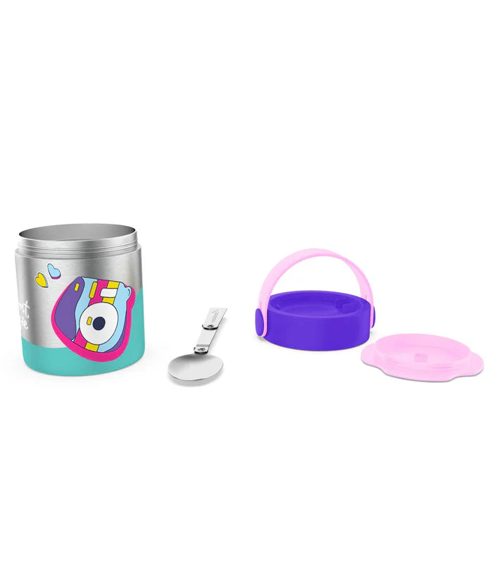 Rabitat Mealmate Lunch Flask with Folding Spoon