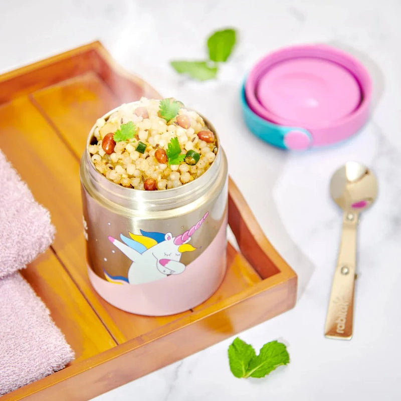 Rabitat Mealmate Lunch Flask with Folding Spoon