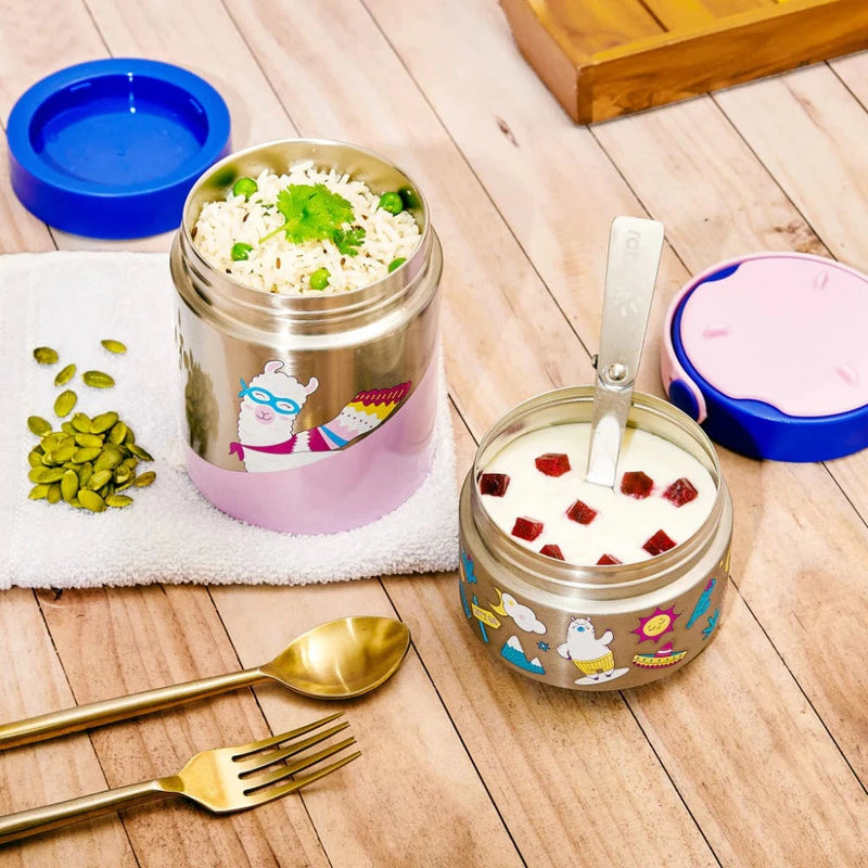 Rabitat Mealmate Max Insulated Lunch Flask with Add on Steel Container 700 ML