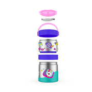 Rabitat Mealmate Max Insulated Lunch Flask with Add on Steel Container 700 ML