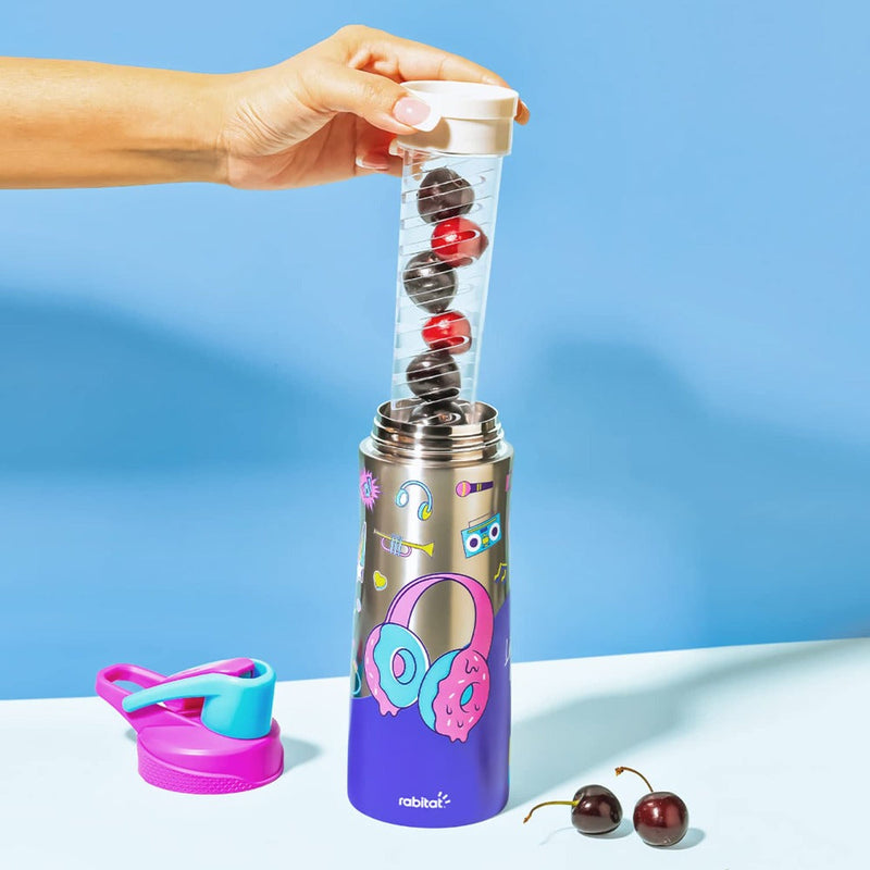 Rabitat Nutri Lock Tritan Sipper Bottle with Lid
