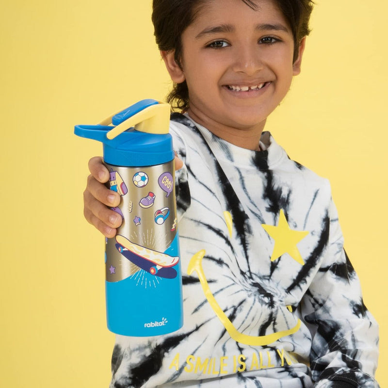 Rabitat Nutri Lock Tritan Sipper Bottle with Lid