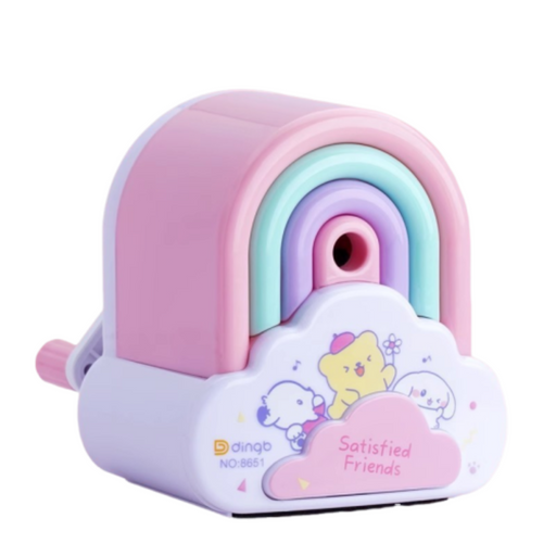 Rainbow Shaped Pencil Sharpener-Stationery-Bright International-Toycra