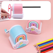 Rainbow Shaped Pencil Sharpener