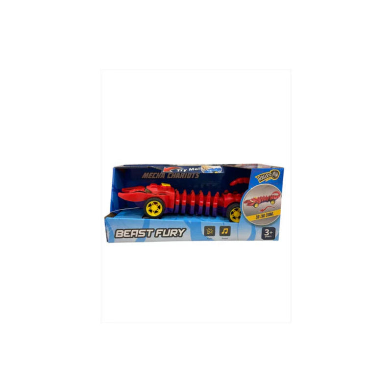 Ralleyz Beast Fury Skeleton Scorpio- Red