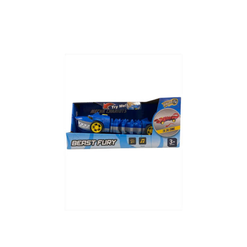 Ralleyz Beast Fury Skeleton Shark Blue