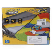 Ralleyz Build & Go Race Car with Tracks -132 Pcs