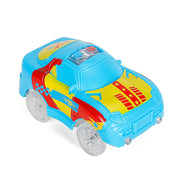 Ralleyz Build & Go Tracks 400-Piece Race Car Track Set Multicolor