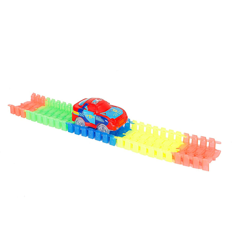 Ralleyz Build & Go Tracks 400-Piece Race Car Track Set Multicolor
