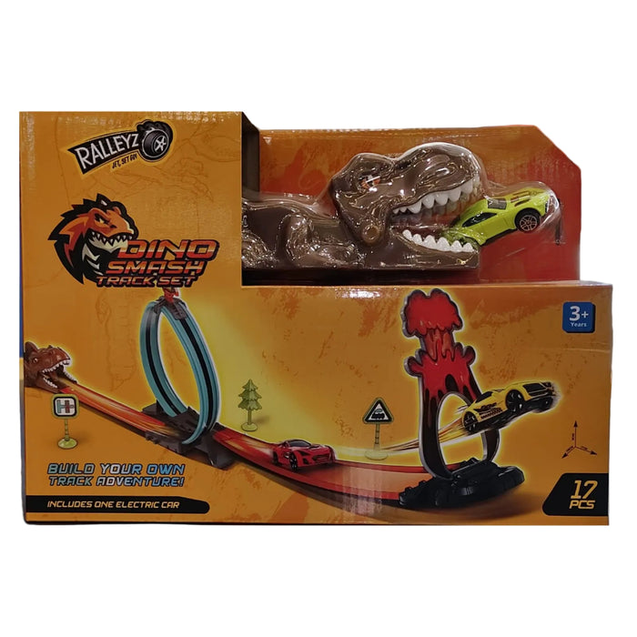 Ralleyz Dino Smash Track Set-Action & Toy Figures-Ralleyz-Toycra